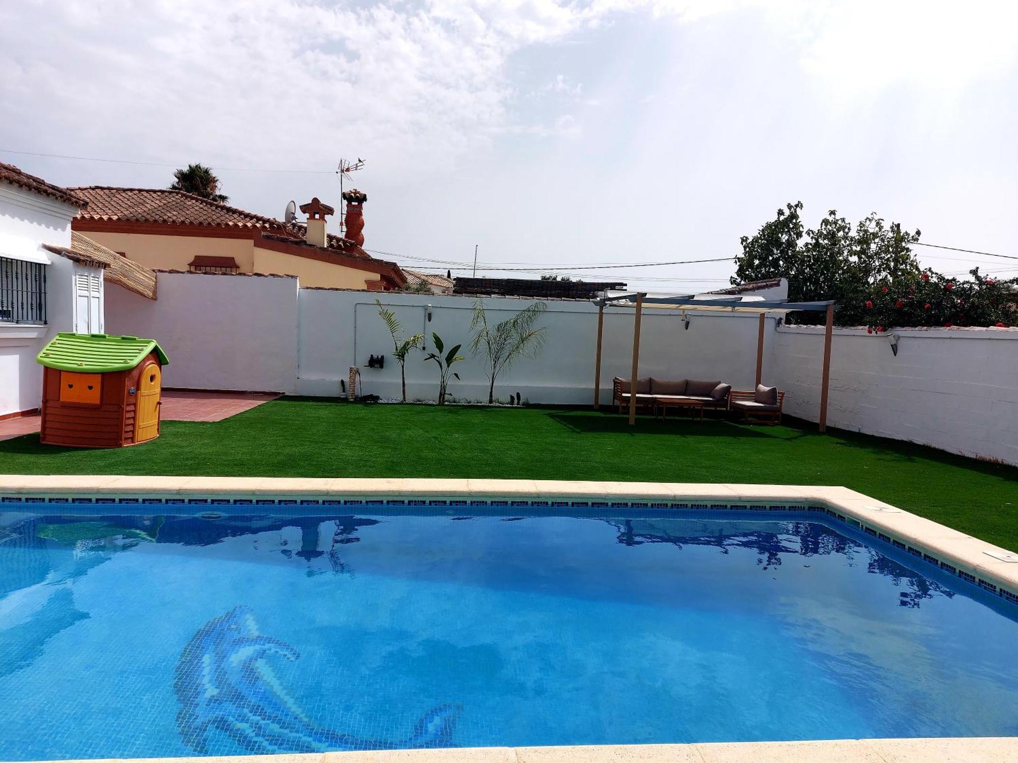 צ'יקלנה דה לה פרונטרה Chalet Vacacional Chiclana מראה חיצוני תמונה